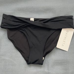 Althea Black Twist bikini bottoms!